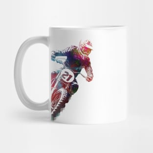 Motor racing sport art Mug